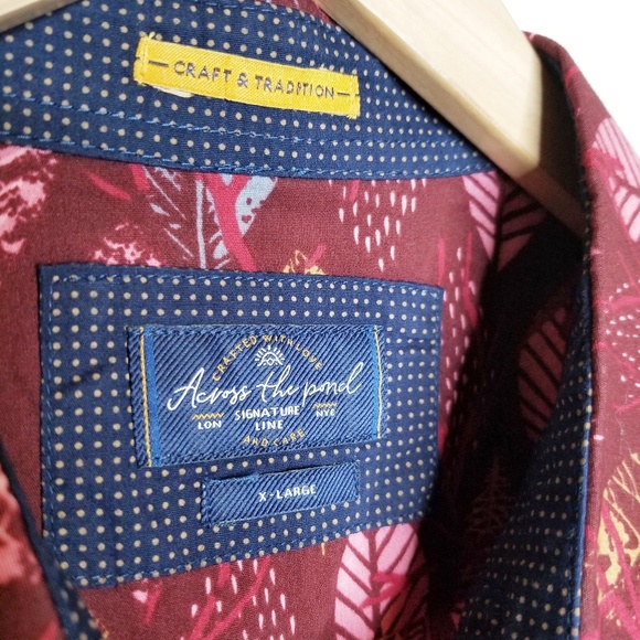 Across the Pond Men's Button-down Shirt NWT - Picture 4 of 8